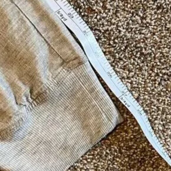 Sundance Pale Gray Cotton Fine Corduroy Cargo Jogger Pants - Picture 7 of 10